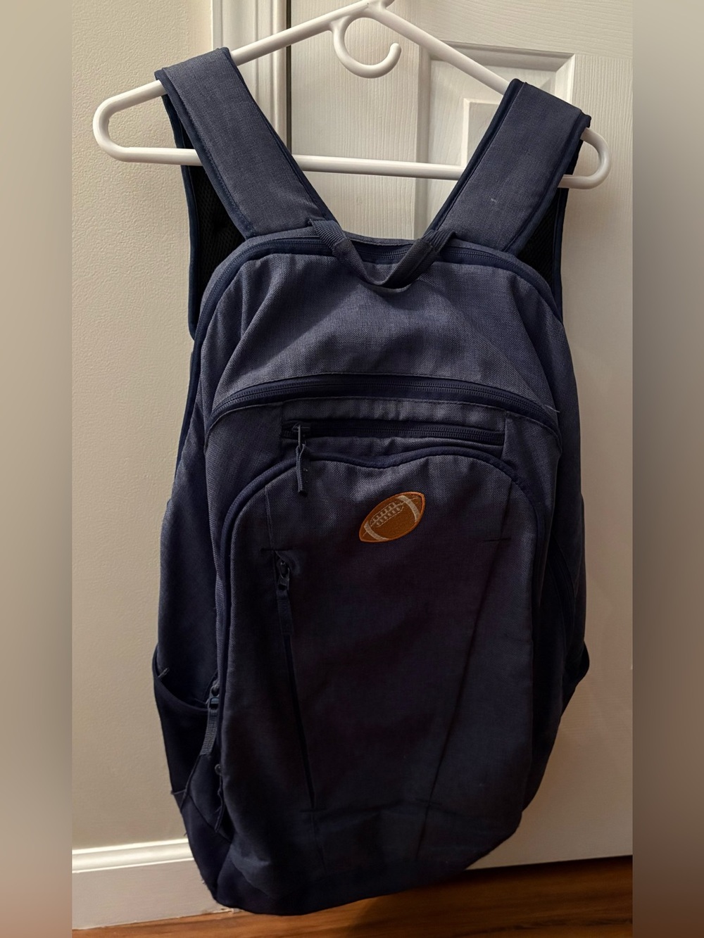🏈Navy Backpack with Football 🏈